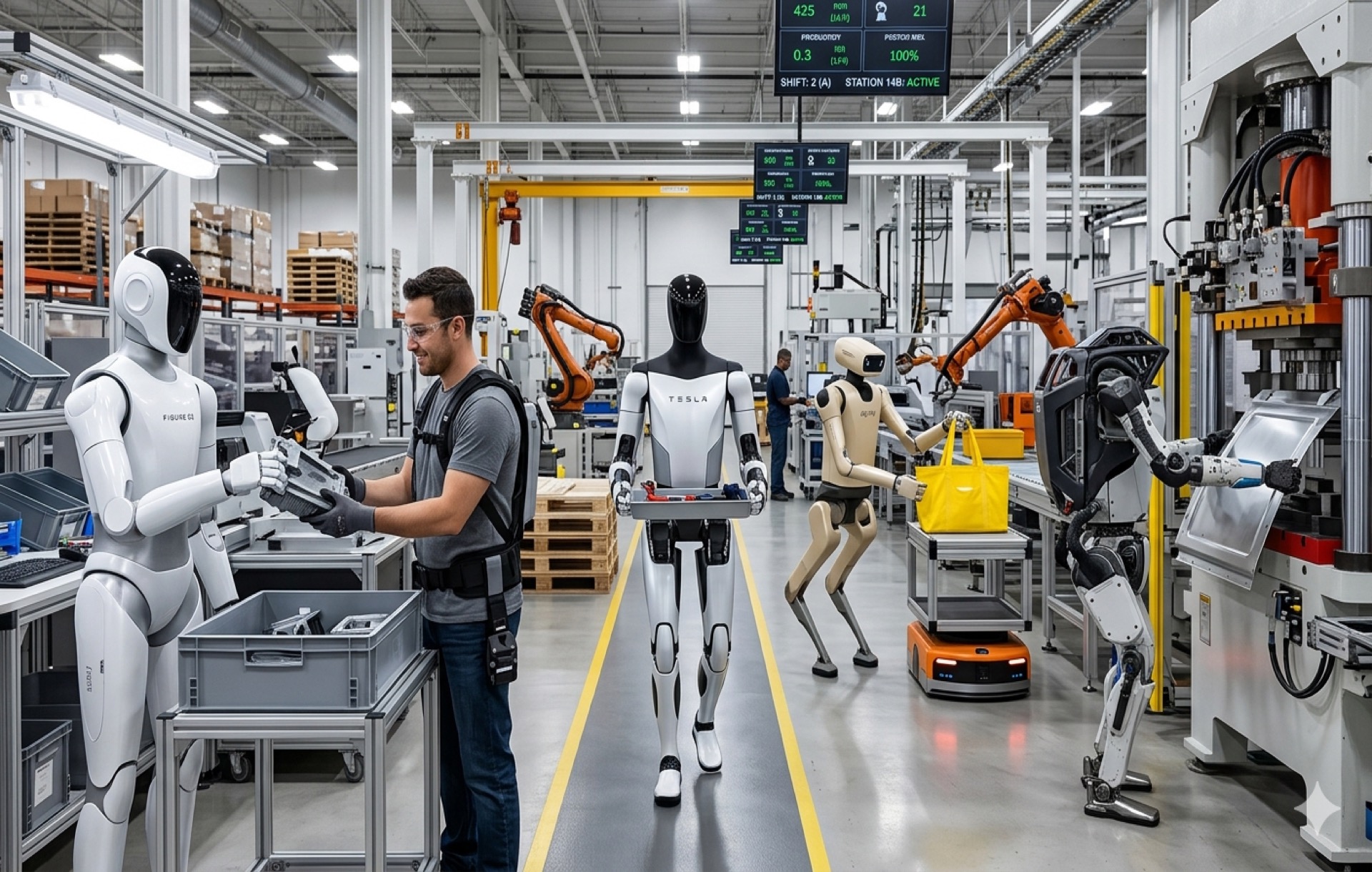 The Humanoid Robot Decade: How Physical AI Is Reshaping Work, Manufacturing, and the Economy
